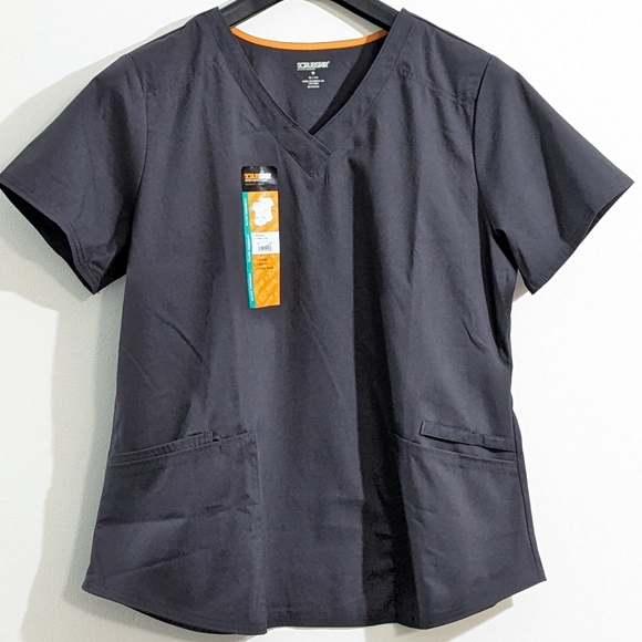 Scrubstar Women's Gray Soft Stretch V-Neck Scrub Top, Size XLarge, New With Tag - Picture 1 of 3